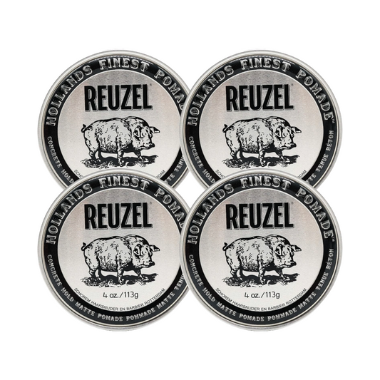 Reuzel Concrete Hold Matte Pomade 113g - 4 PIECES