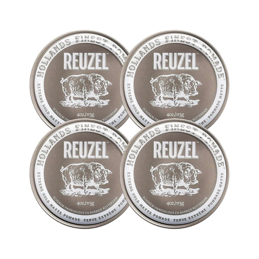 Reuzel Extreme Hold Matte Pomade 113g - 4 PIECES