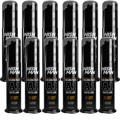 Nish Man Modellierpaste Matte Optik 100ml - 12 Stück