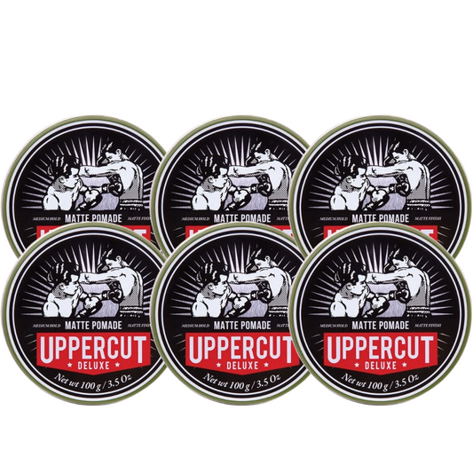 UPPERCUT DELUXE Matte Pomade 100g - 6 STÜCK