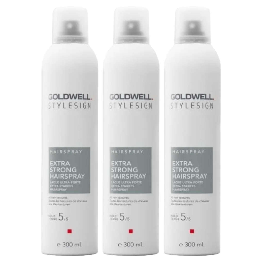 Goldwell STYLESIGN EXTRA STERKE HAARSPRAY 300ML - 3 STUKS