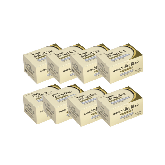 Feather Styling Blades Refill Blades 50 pieces - Per 8 Pieces