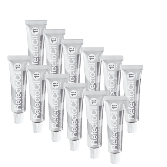 Refectocil Wimpernfarbe Nr. 1.1 Grau 12er-Pack