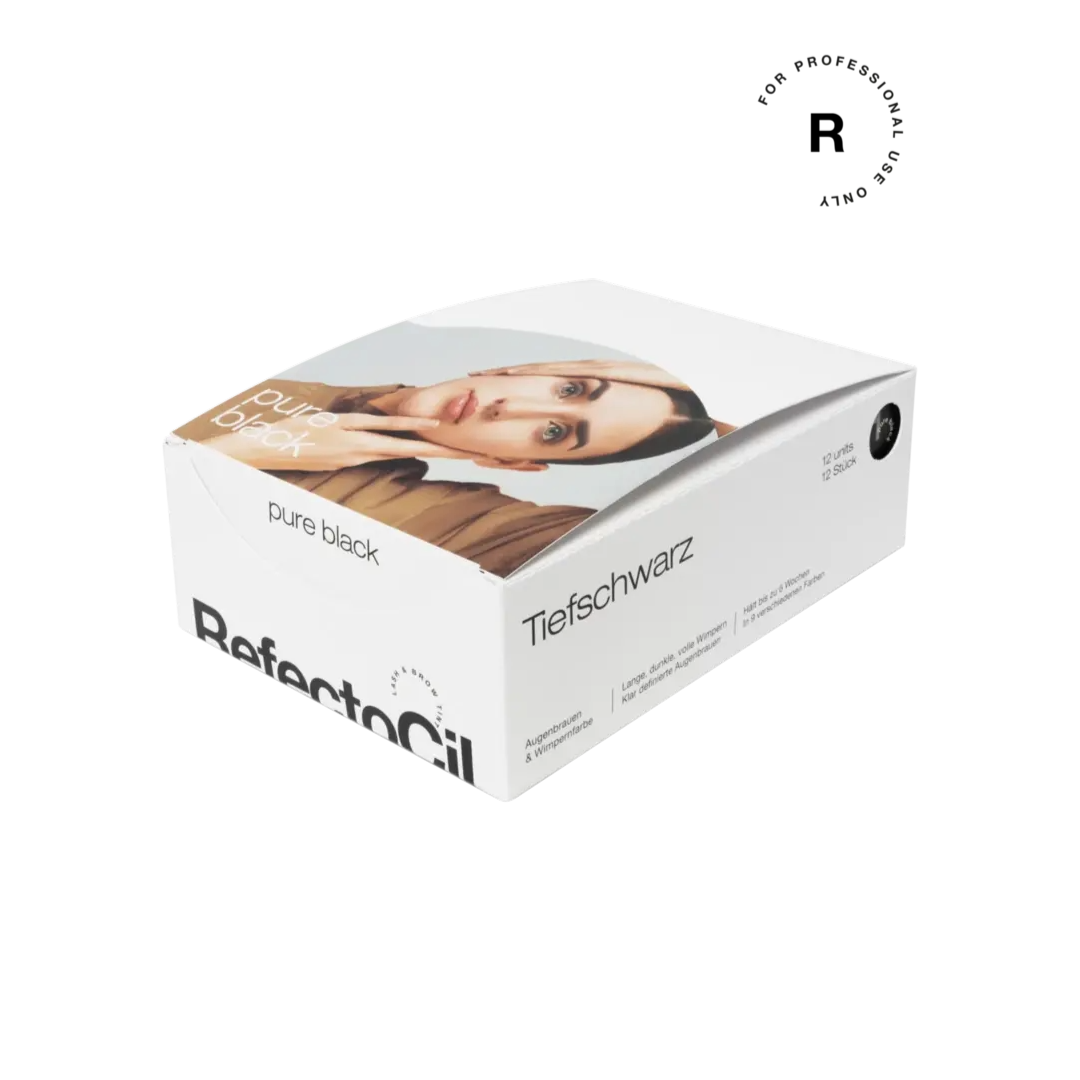 Refectocil Wimpernfarbe Nr. 1 Schwarz 12er-Pack