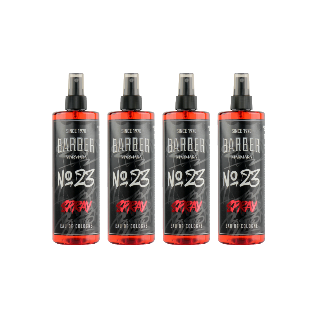 MARMARA BARBER GRAFFITI Series Spray Cologne 400ml no 23 - 4 PIECES