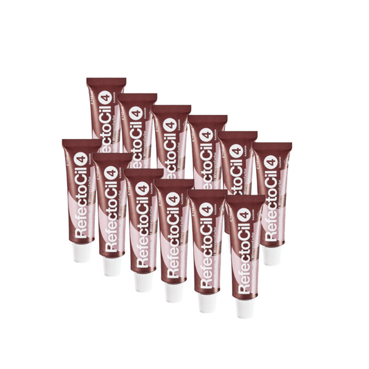 Refectocil Wimpernfarbe Nr. 4 Kastanie 12er-Pack