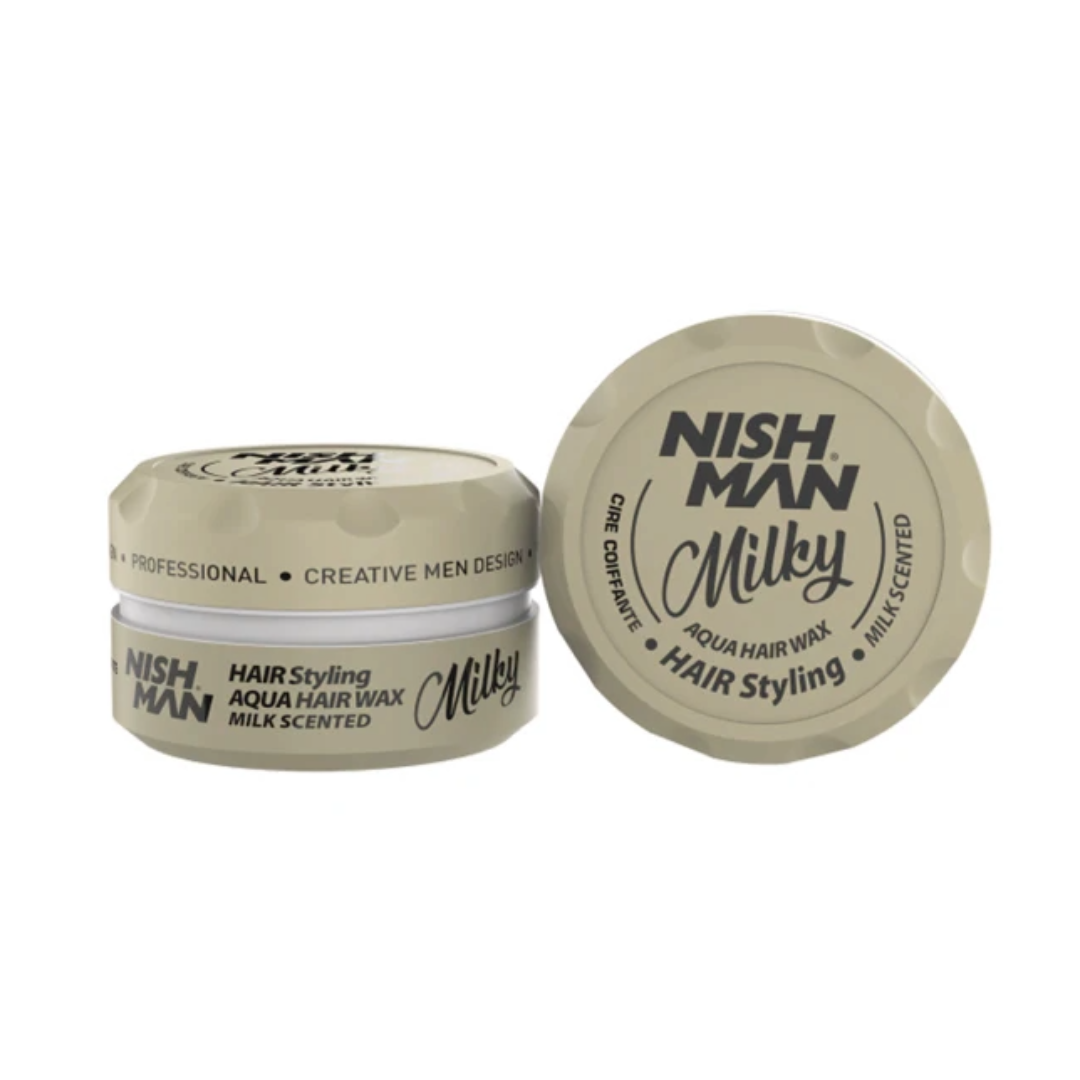 Nish Man MILKY Aqua Haarwax 150ml