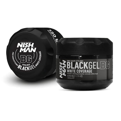 Nish Man Black Gel 300ml - 12 STÜCK