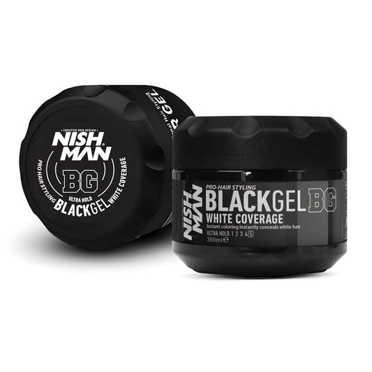 Nish Man Black Gel 300ml