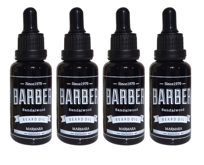 MARMARA BARBER Bartöl 30 ml 4 Pack