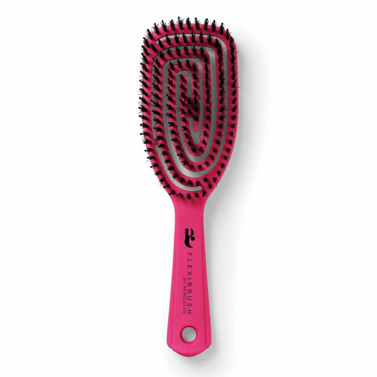 Bratt Peniculus Flexibrush Combo Bristles - Pink