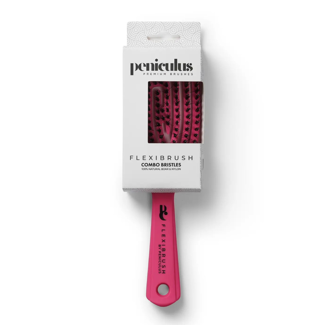 Bratt Peniculus Flexibrush Combo Bristles - Pink