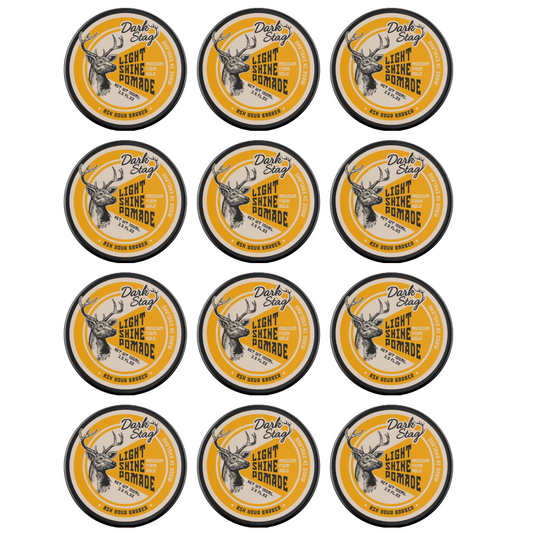 Dark Stag Light Shine Pomade 100ml - 12 Pack