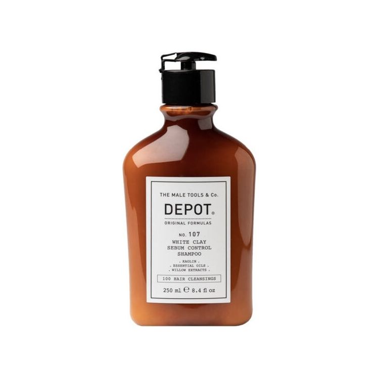 Depot N0.107 White Clay Sebum Control Shampoo 250ml