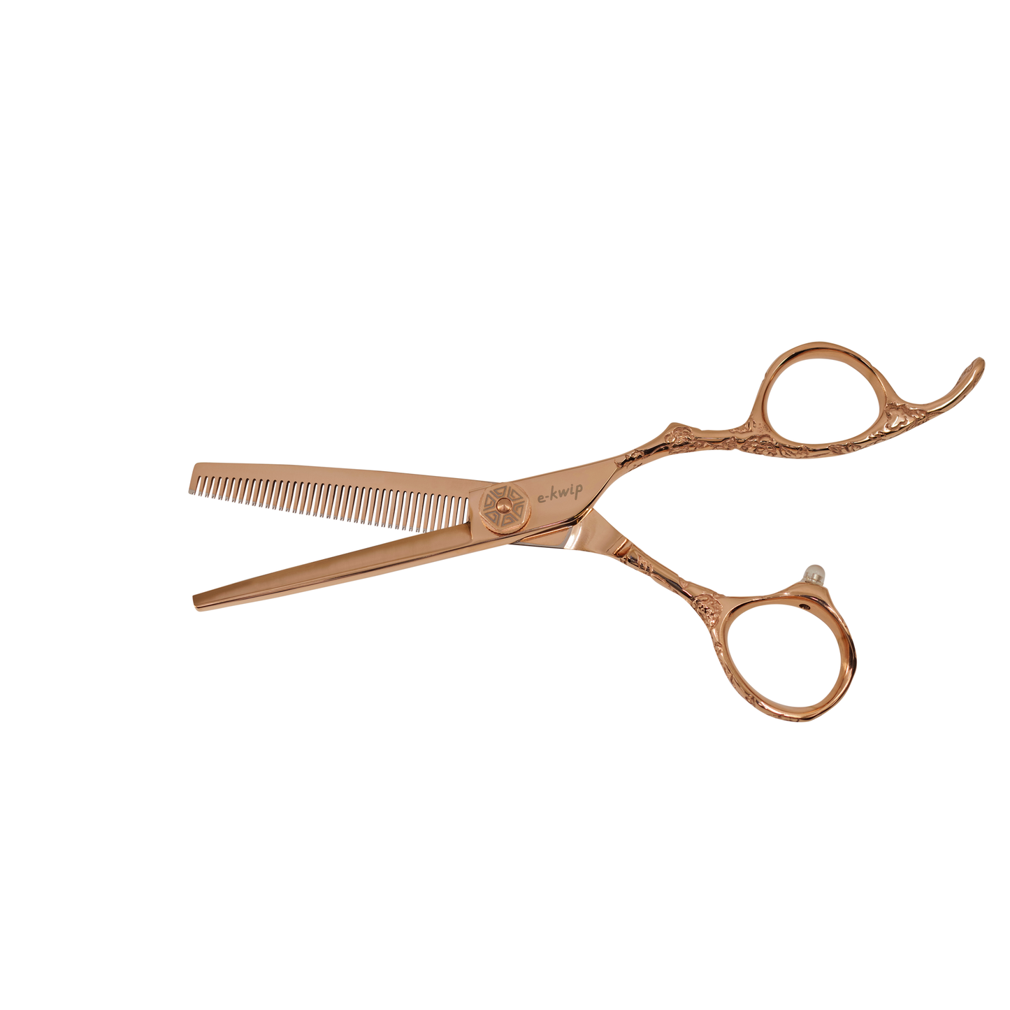 e-kwip Flower Rose Gold FL 40 (Thinning scissors 5,5“ / 40 teeth