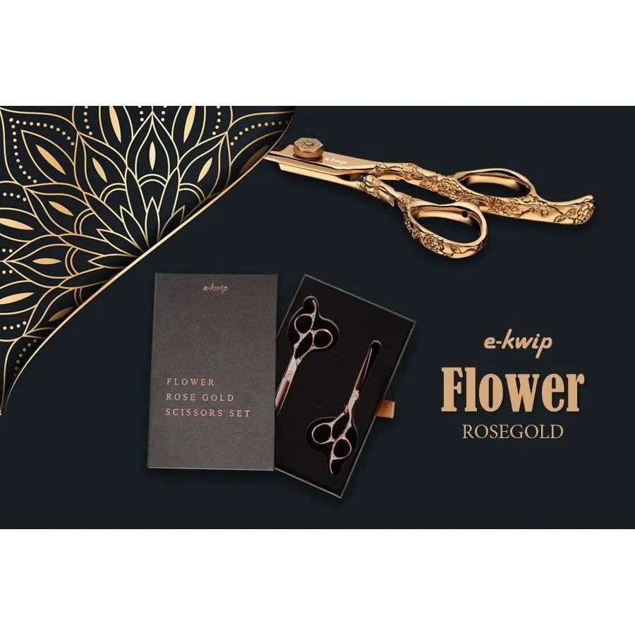 e-kwip Flower rosé-gold Set