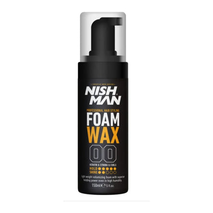 Nish Man Foam Wax 150ml - 6 Pieces