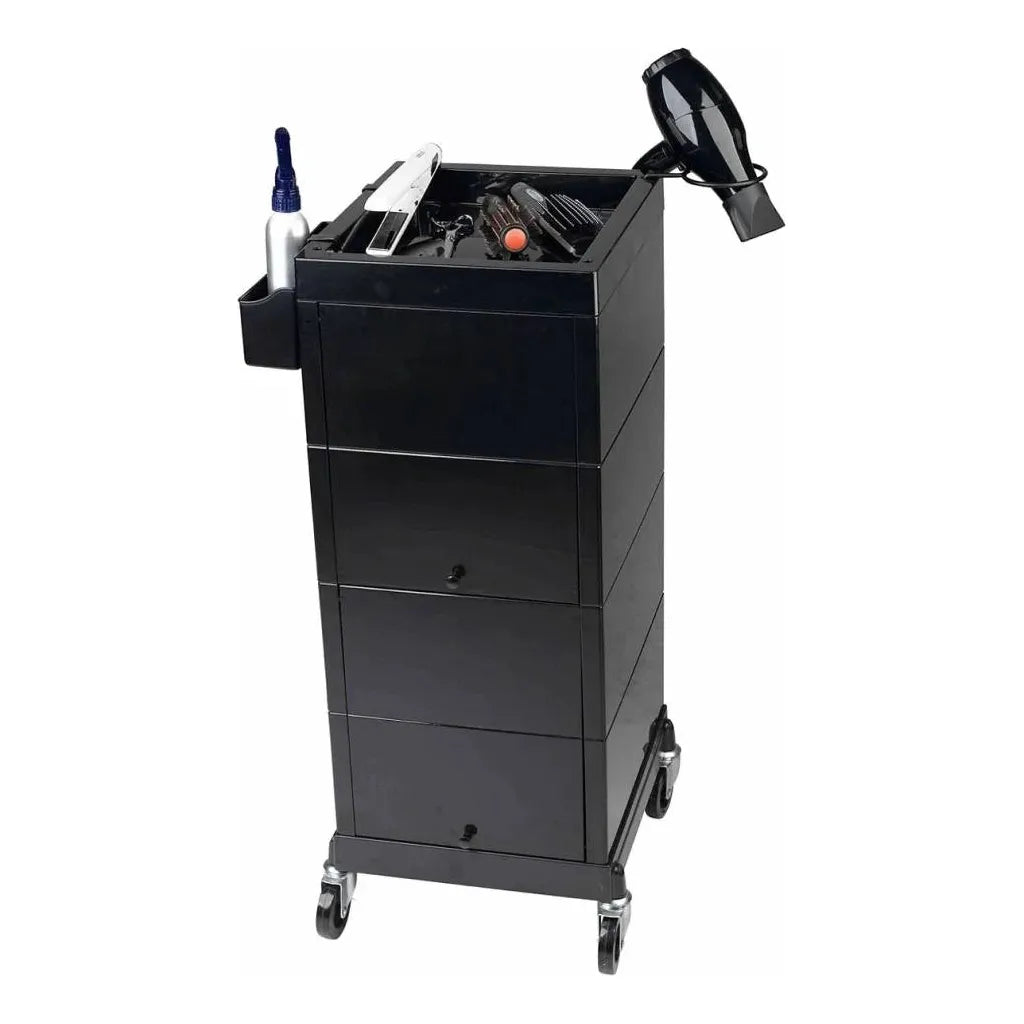 Sibel Work Trolley Discrete Lock Black