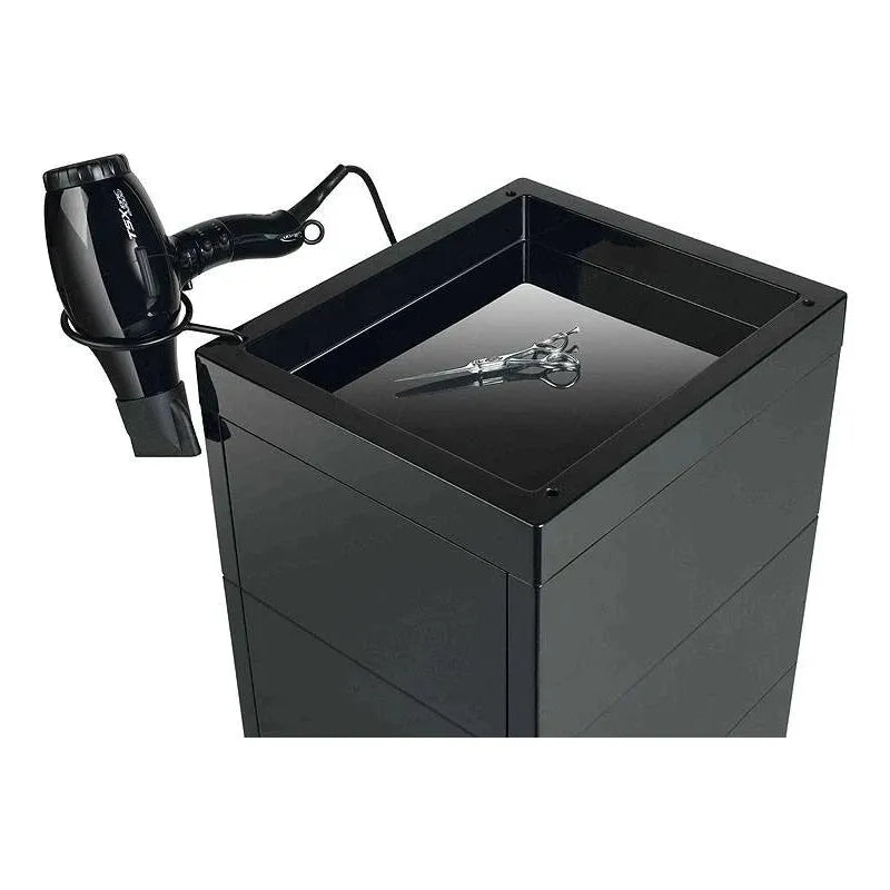 Sibel Work Trolley Discrete Lock Black