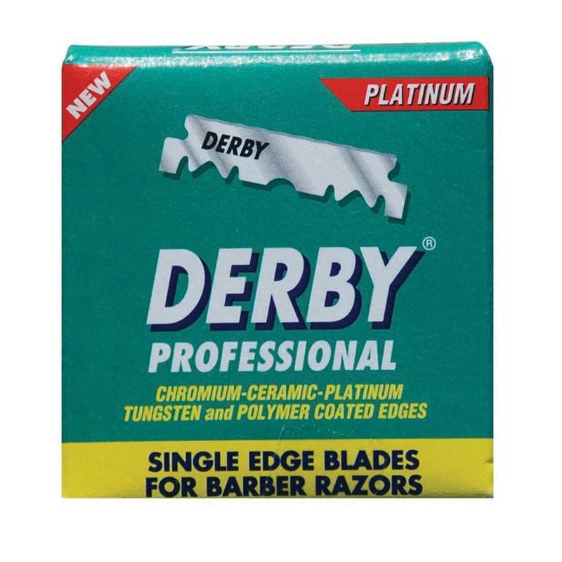 Derby Single Half Razor Blades 100 pieces - Box of 50 packs