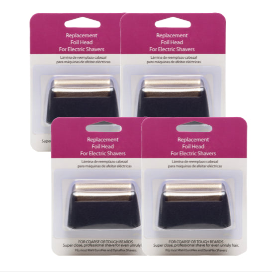 The Shave Factory 4 Pieces Own Brand Foil Gold for the Wahl Finale Shaver