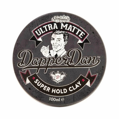 Dapper Dan Ultra Matte Super Hold Clay 100ml - 3 STUKS