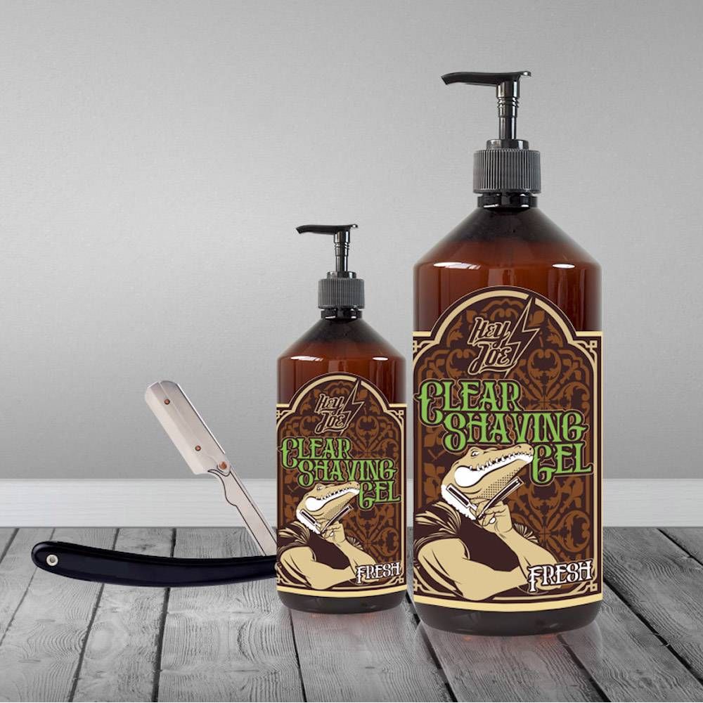 HEY JOE! Clear Shaving Gel Fresh 1000ml