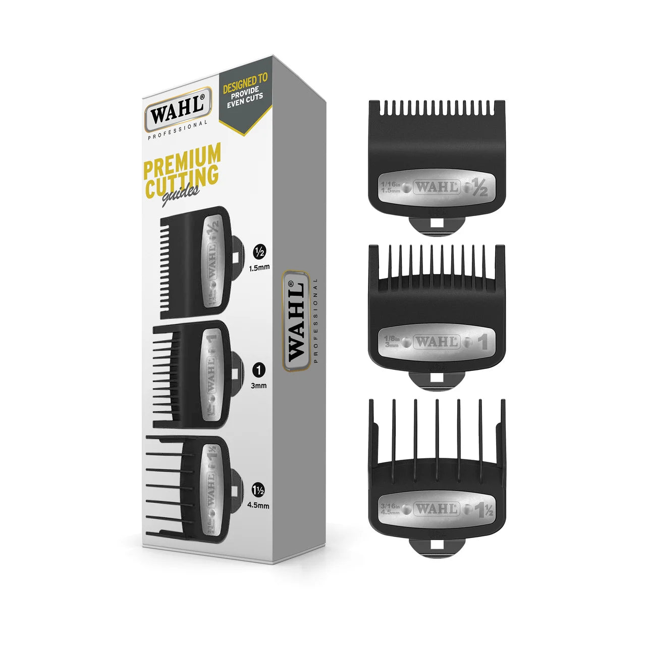 Wahl Premium Attachment Comb Set 3 pieces