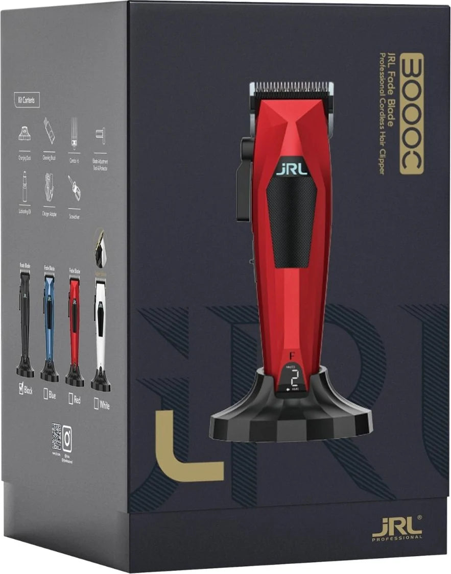 JRL 3000C-F Compact Clipper Fade Blade - Red