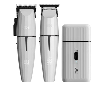JRL GHOST 2 Limited Edition Set – Clipper, Trimmer & Shaver in Onyx White