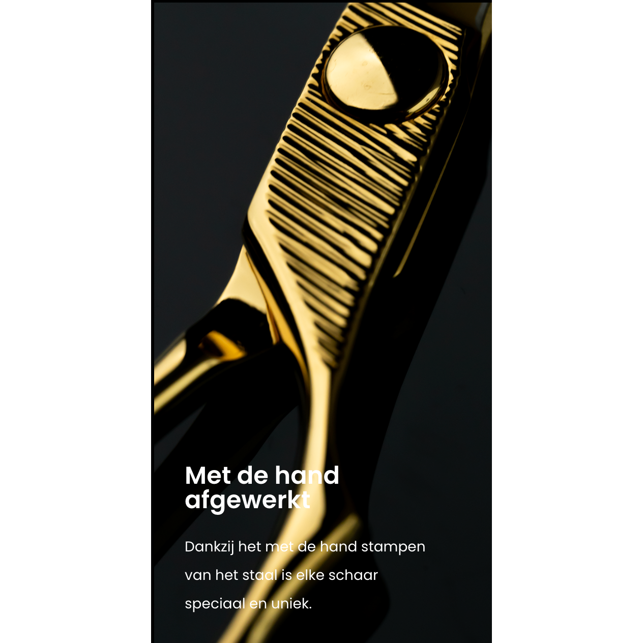 Mr Mustache Craft Gold Coupe Scissors