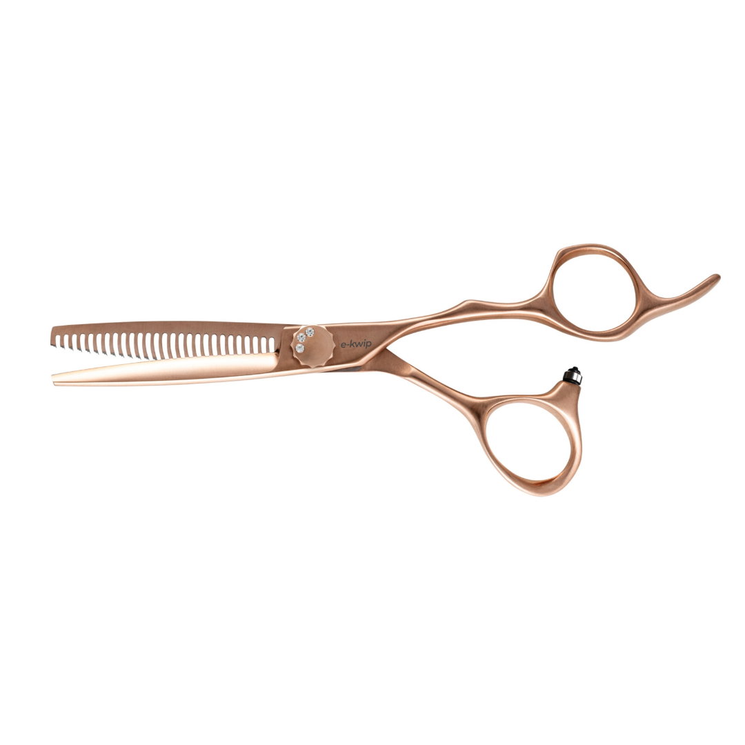 E-Kwip Kirei Matt-Rose Friseurscheren-Set