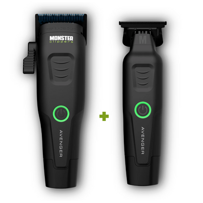 Monster Clippers Avenger Hair Clipper + Avenger Trimmer Set