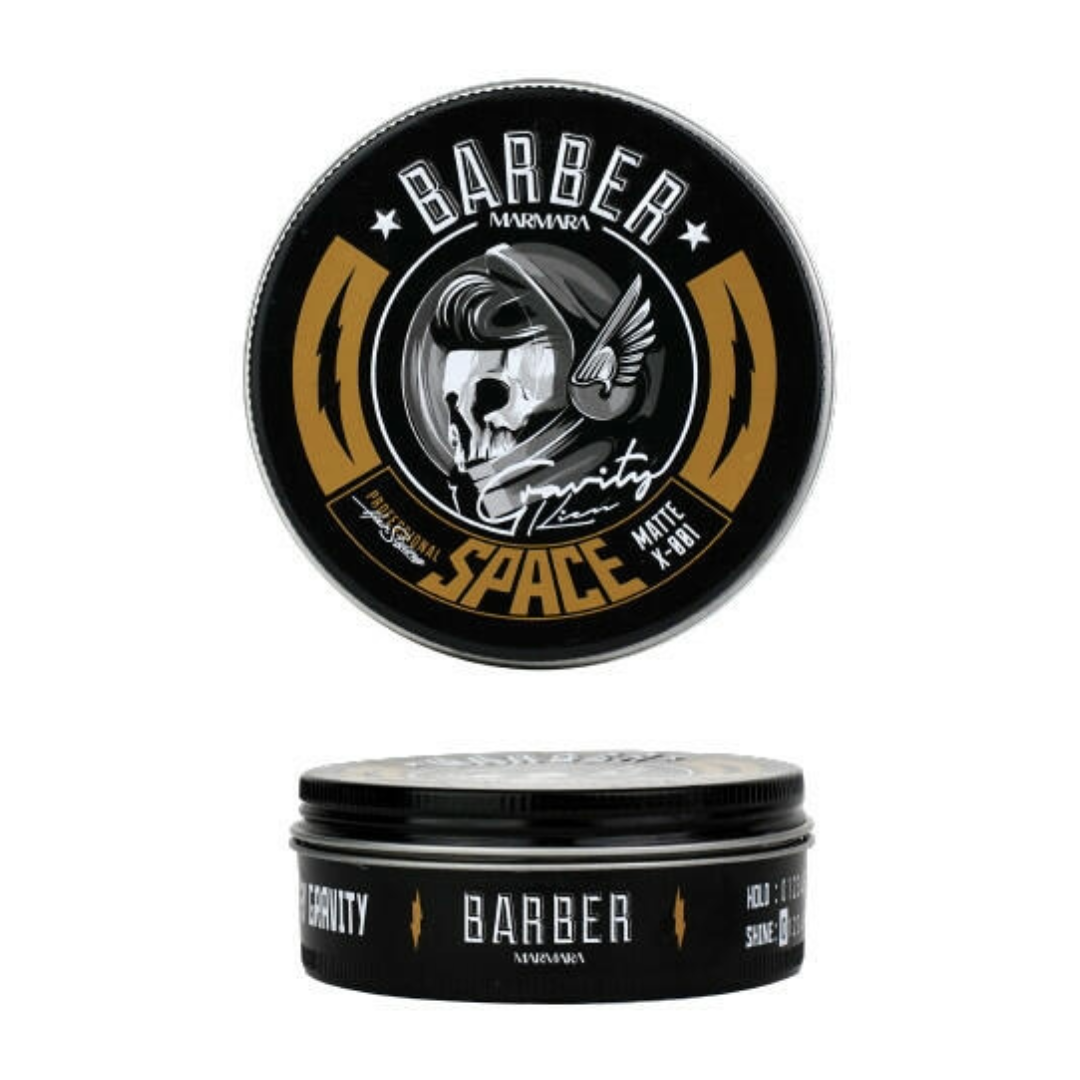 MARMARA BARBER Hair Styling Matte Space Wax 100 ml - 3 Stuks