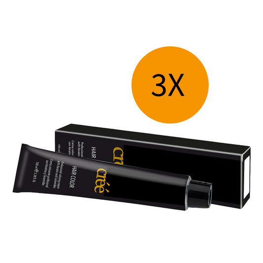 Créé Professional HAIR COLOR 100ML - color 8 to Mixtones - 3 Pack