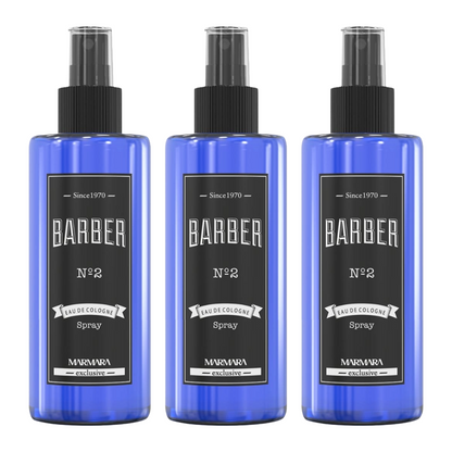 MARMARA BARBER Köln NO2. 250 ml Sprühflasche - 3 Stück