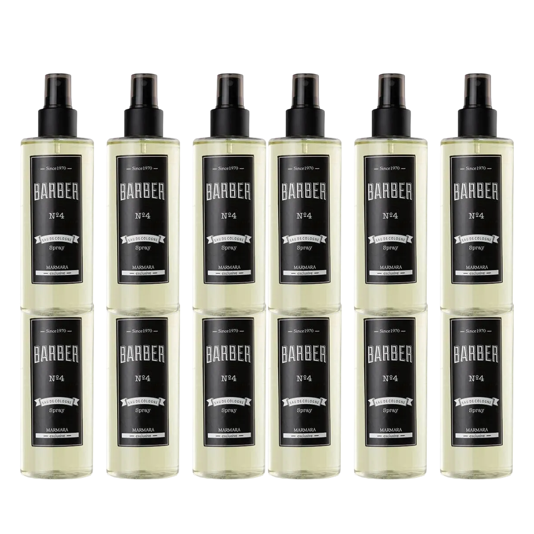 MARMARA BARBER Cologne NO4. 250ml Sprayfles - 6 Stuks