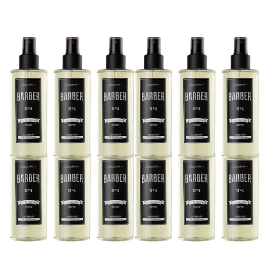 MARMARA BARBER Cologne NO4. 250ml Spray Bottle - 12 Pack