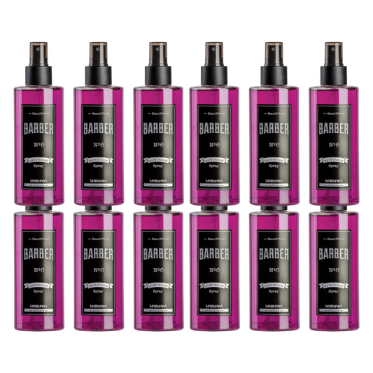 MARMARA BARBER Cologne NO6. Pink 250ml Spray Bottle - 12 Pack