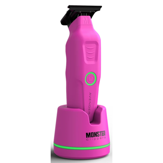 Monster Clippers Avenger Hair Clipper + Avenger Trimmer Set Pink