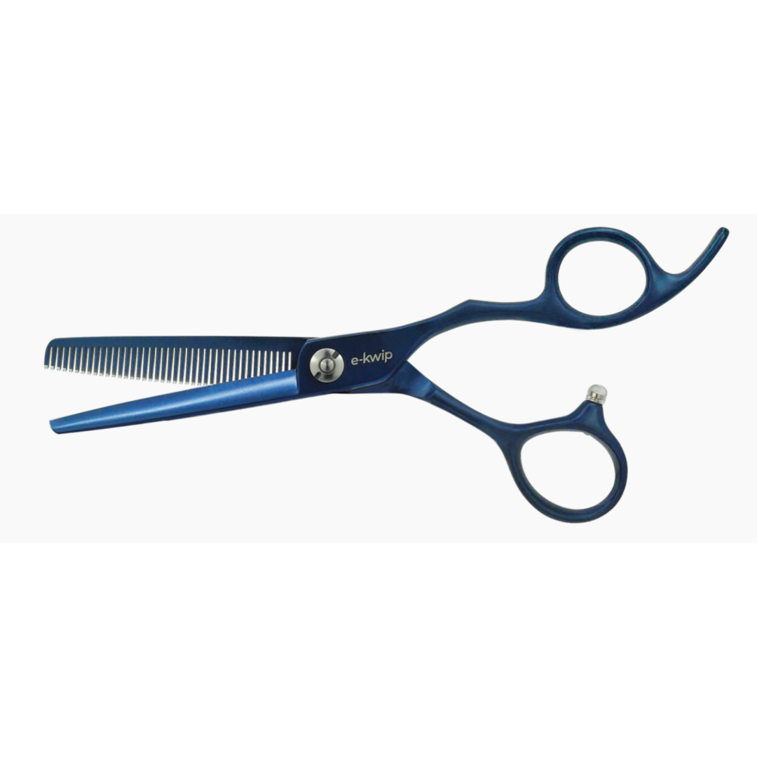 E-Kwip Talent Set BLAU Haarschneideschere 5.75" + Effilierschere 5.75" 
