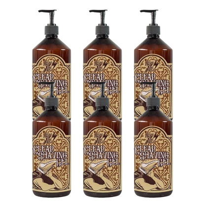 HEY JOE! Transparante Scheergel 250ml - 6 Pack