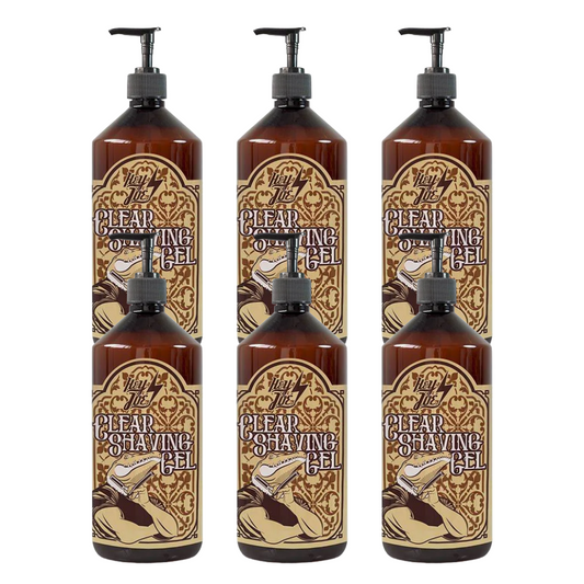 HEY JOE! Clear Shaving Gel 250ml - 6 Pack