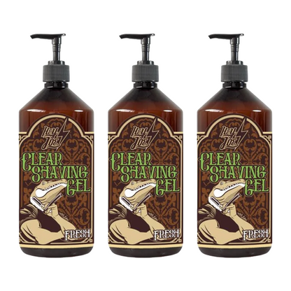 HEY JOE! Heldere Scheergel Fris 250ml - 3 Pack