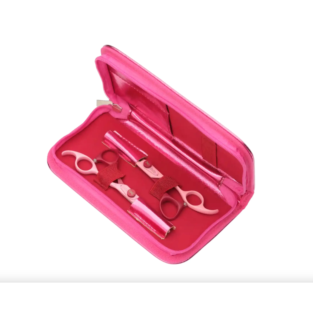 Olivia Garden SilkCut Think Pink scissors set 5.75 + 6.35