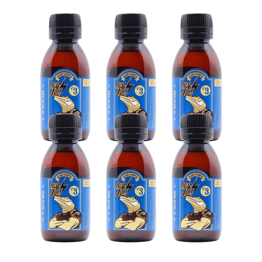 HEY JOE! Beard Shampoo no3 Acid Melon 120ml - 12 Pack