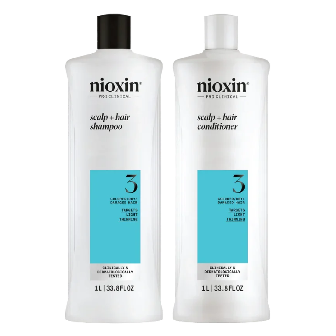 Nioxin System 3 Shampoo & Conditioner Set - 1000ml