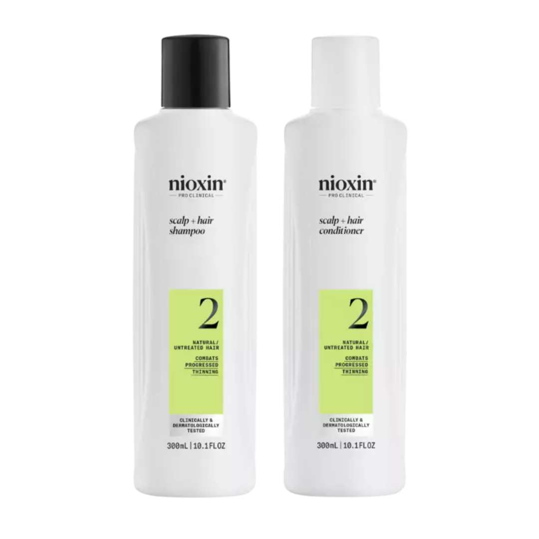 Nioxin System 2 Shampoo & Conditioner Set - 300ml