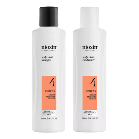 Nioxin System 4 Shampoo & Conditioner Set - 300ml