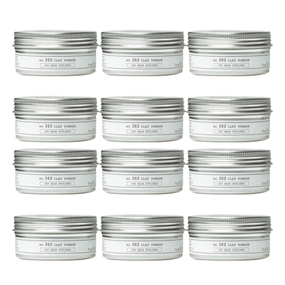 DEPOT No. 302 Clay Pomade 75 ml - 12 Pack